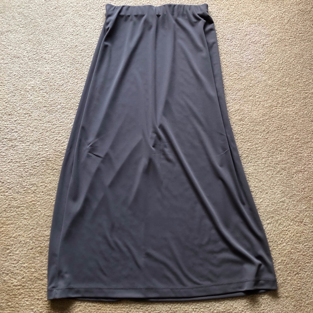 Grey Maxi Skirt